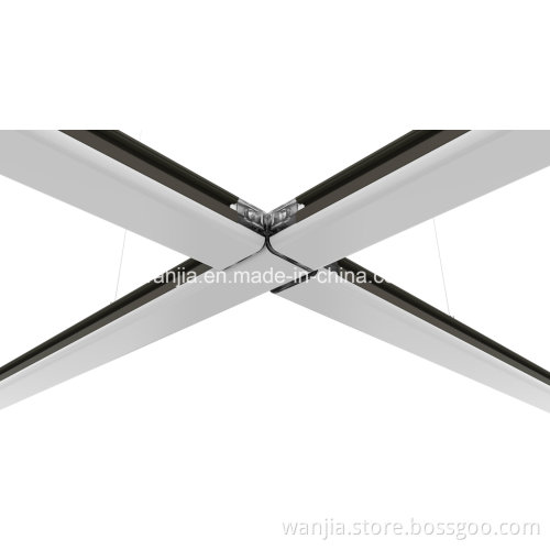 Suspending or Surface Mounting Free Connecting Office Linear Lighting